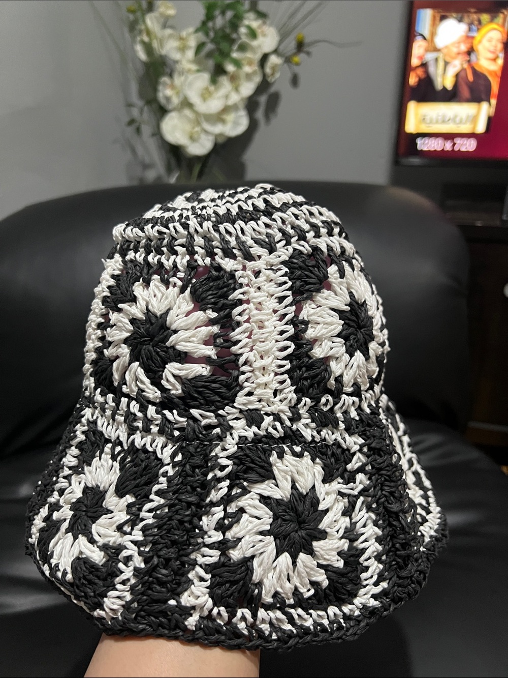 Steve Madden  Crochet Bucket Hat
